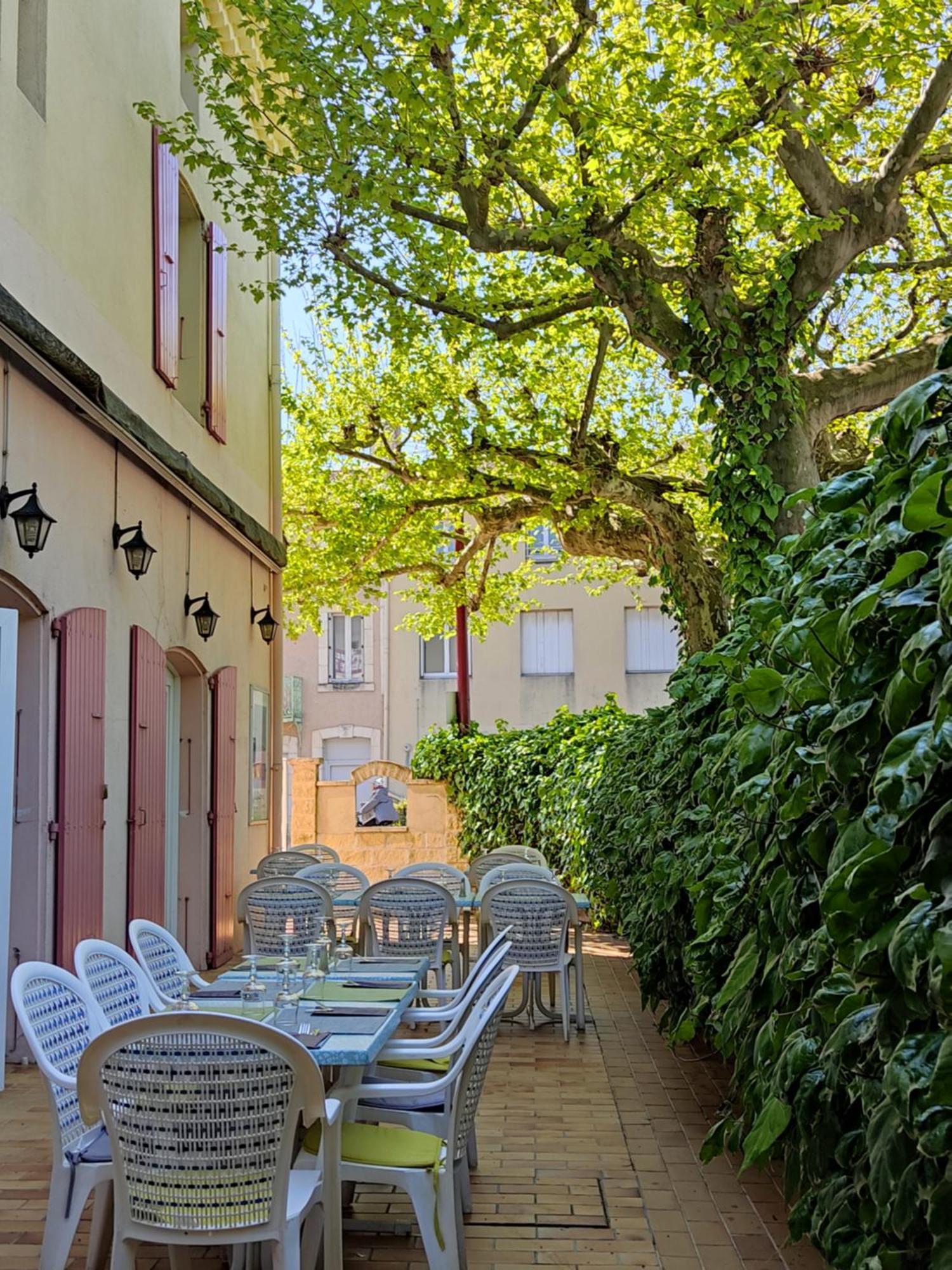 Logis Hotel Des Voyageurs Restaurant La Bonne Tabl'Hay Livron-sur-Drôme Kültér fotó
