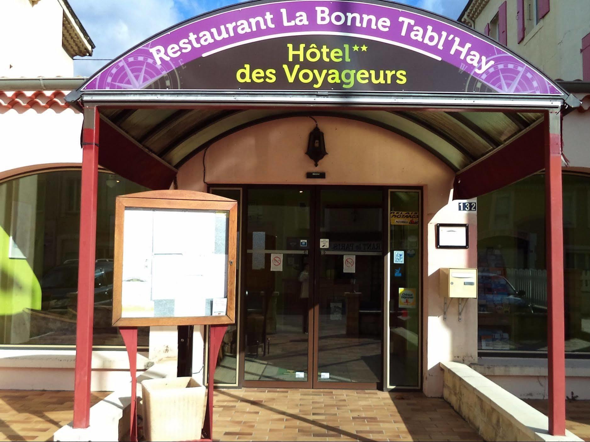 Logis Hotel Des Voyageurs Restaurant La Bonne Tabl'Hay Livron-sur-Drôme Kültér fotó